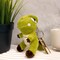 Wrapables Cute Plush Keychain Pendant Charm for Bag, Dinosaur
